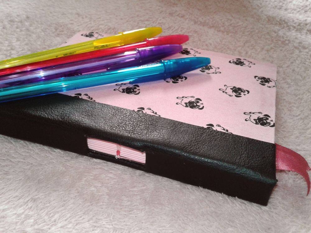 Caderno Pink & Dog Addict
